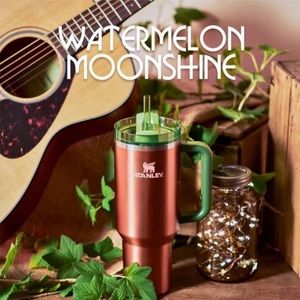 Limited Edition Stanley 40oz with handle. Lainey Wilson Watermelon Moonshine